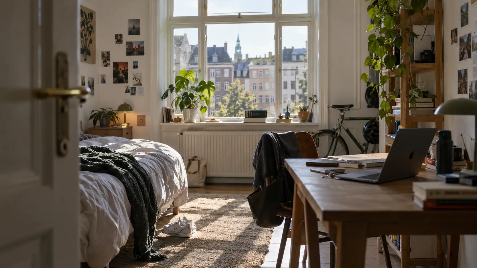 Student apartment in a larger city
